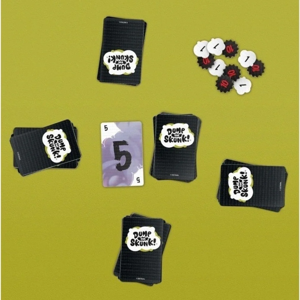 Award-Nominated Dump The Skunk! Card Game - Enjoyable for Kids & Adults, 20 Mins